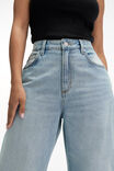 Curvy Barrel Jean, RUSH BLUE - example image 3