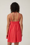 Isla Beaded Halter Mini Dress, SUMMER RED - alternate image 3