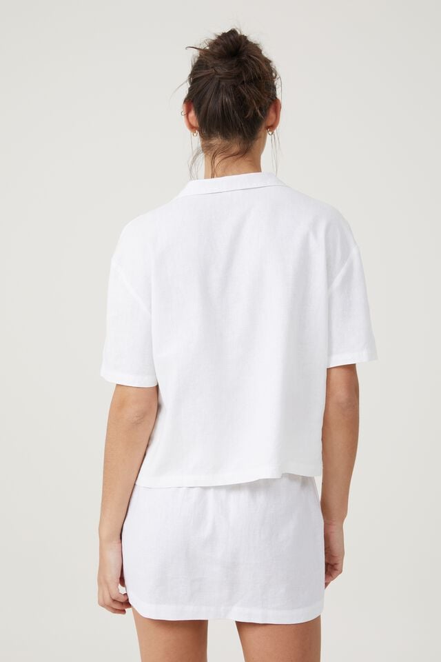 Haven Short Sleeve Shirt, WHITE