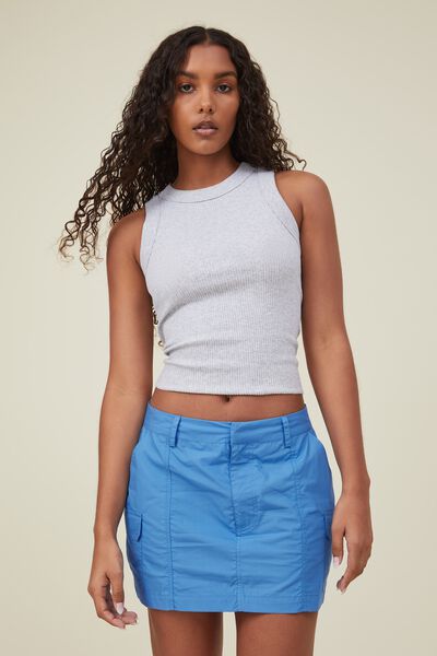 Scout Cargo Low Rise Mini Skirt, BRIGHTEST BLUE