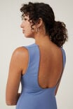 Low Back Luxe Maxi Dress, ELEMENTAL BLUE - alternate image 4
