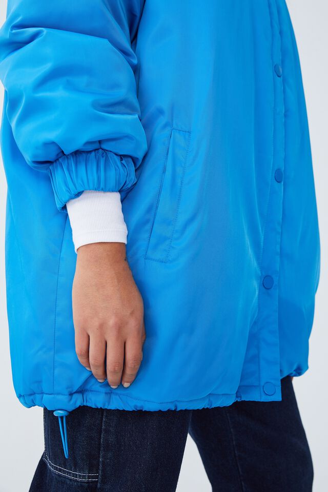 Jaqueta - Padded Oversized Jacket, BRIGHT BLUE