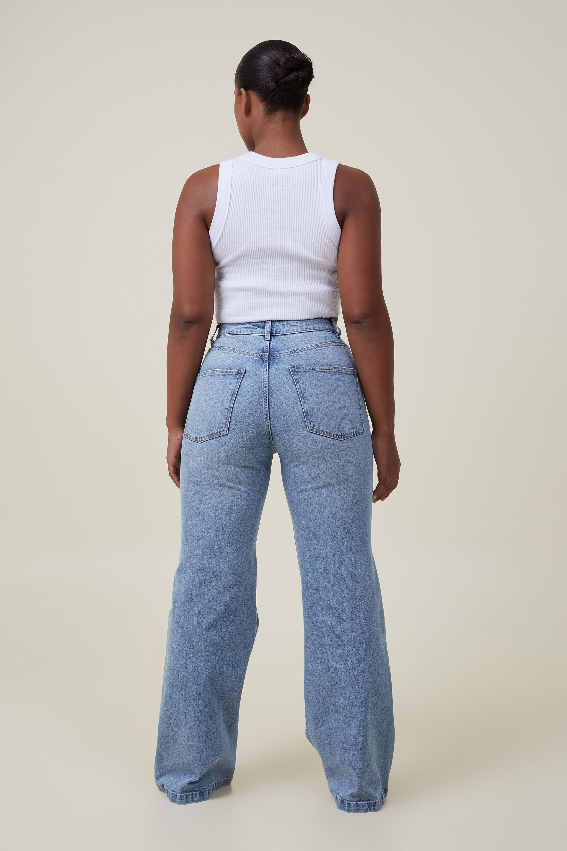 Curvy Stretch Wide Jean