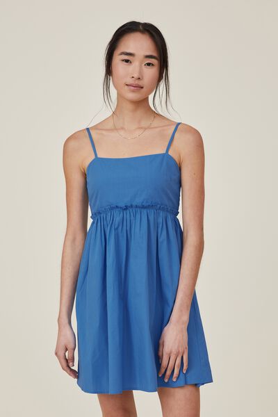 Piper Strappy Mini Dress, BRIGHTEST BLUE