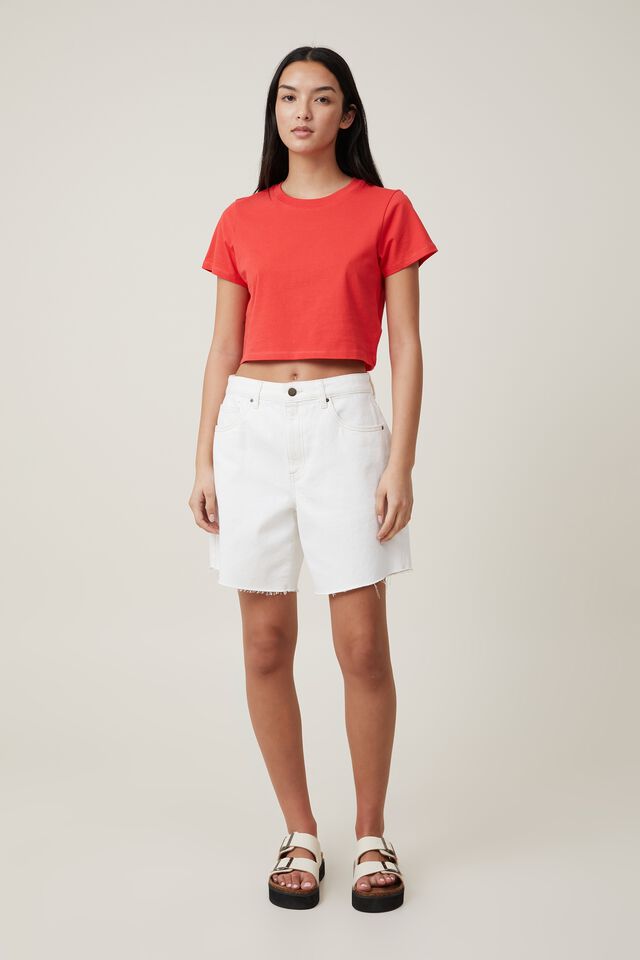 The Baby Tee, SUMMERY RED