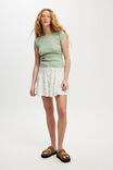 Kelsey Raglan Cap Sleeve Top, SOFT JADE - alternate image 4