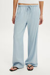 Haven Wide Leg Pant, ICED MARINE / PIPING - example image 4