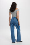 Adjustable Wide Jean, SEA BLUE - alternate image 4
