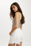 Original Denim Short, VINTAGE WHITE WORN - example image 3