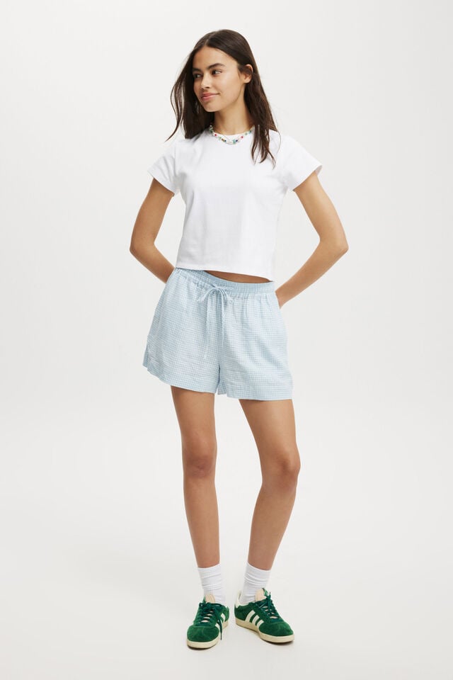 Haven Short, BLUE GINGHAM