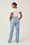 Calça - Curvy Stretch Straight Jean, CLOUD BLUE - vista alternativa 2