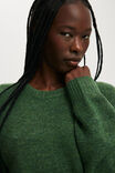 Luxe Crew Sweater, TREETOP GREEN - example image 4