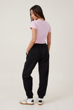 Black Pink Sweatpant, LCN BR BLACK PINK LOGO/ BLACK - alternate image 2
