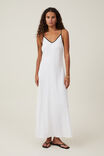 Haven V Neck Maxi Dress, WHITE - alternate image 1