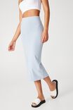 Essential Midi Skirt, NEW WAVE BLUE