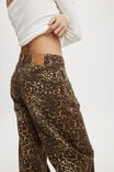 Super Baggy Jean, LEOPARD/CARPENTER - alternate image 5