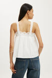 Tyler Babydoll Cami, WHITE - example image 3