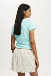 Edie Mini Skirt, JENNA DITSY BLUE - example image 3