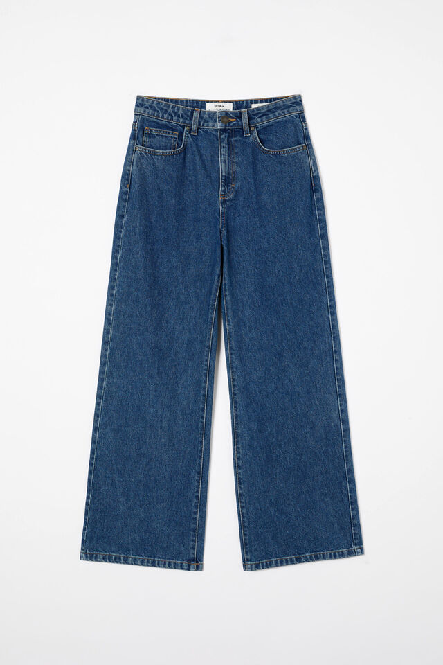 Wide Jean Asia Fit, NORDIC BLUE
