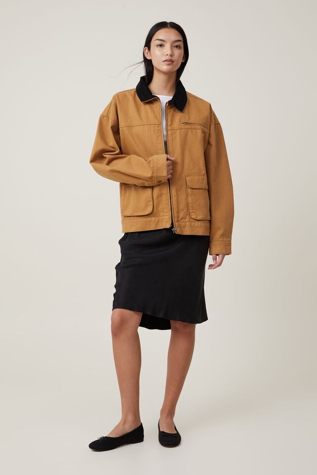 Jaqueta - Workwear Jacket, TAN