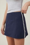 Bella Mini Skirt, WINTER NIGHT SIDE STRIPE - alternate image 4