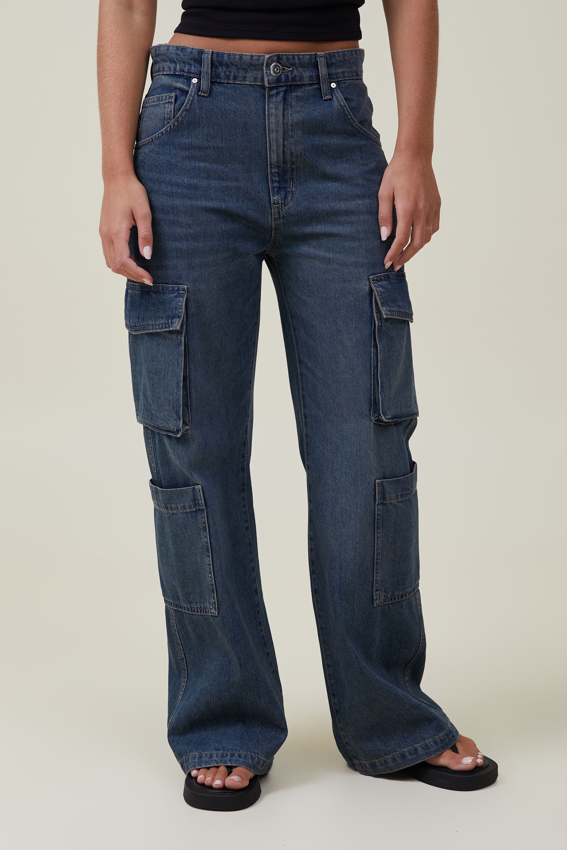 Cargo Wide Leg Jean