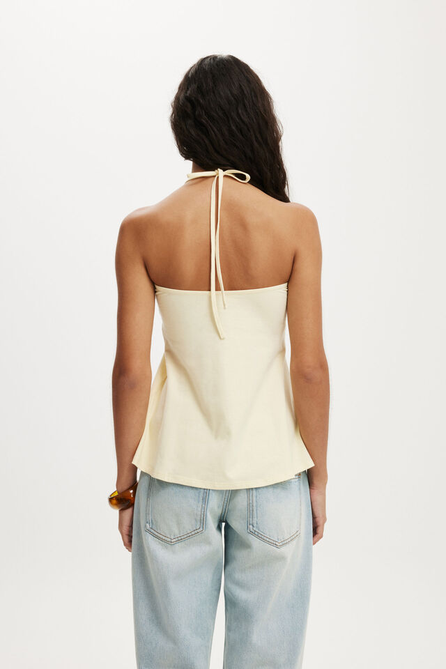 Lucy Babydoll Halter, VANILLA GLOW
