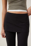 Bella Skirt Pant, BLACK - alternate image 3