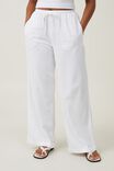 Haven Wide Leg Pant Asia Fit, WHITE - alternate image 4
