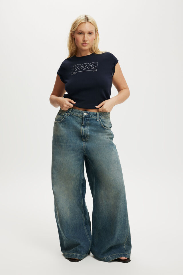 91 Wide Jean, BRITNEY BLUE
