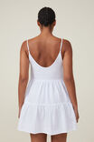 Vestido - Summer Tiered Mini Dress, WHITE - vista alternativa 3