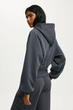 Monchhichi Raglan Corset Hoodie, LCN MON MONCHHICHI/MOONLIGHT SHADOW - example image 3