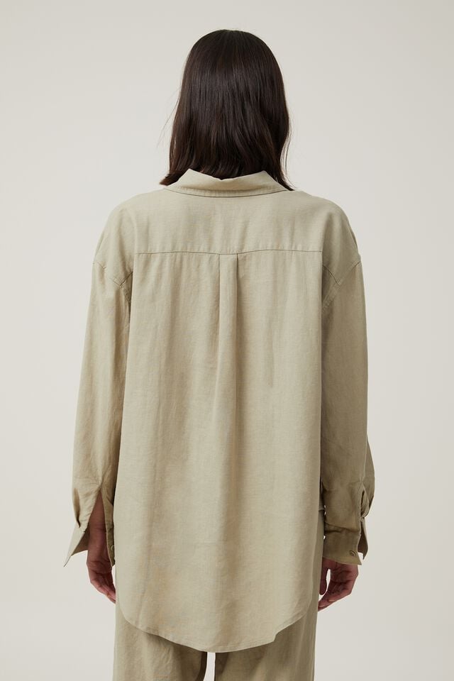 Blusa - Haven Long Sleeve Shirt, DESERT SAGE