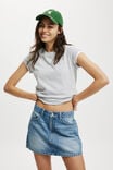 Original Denim Mini Skirt, DREAM BLUE - alternate image 1