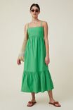 Piper Strappy Midi Dress, GARDEN GREEN - alternate image 1
