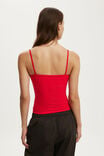 Hold Me Cami, RED PETAL - example image 3