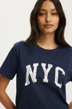 The Off Duty Graphic Tee, NYC SHADOW NAVY - example image 4