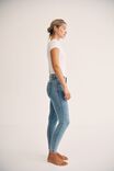 Mid Rise Cropped Super Stretch, AIREYS BLUE POCKETS