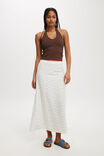 All Day V Neck Halter, CHOCOLATE - alternate image 2