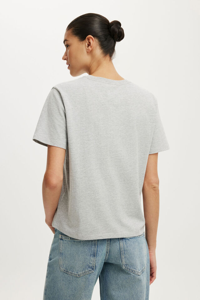 The Off Duty Graphic Tee, NYC/ WINTER GREY MARLE