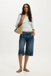 Denim Bermuda Short, GRAZED BLUE - example image 1