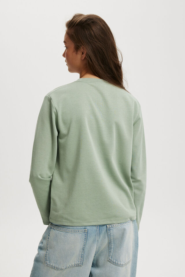 Hyper Weave Long Sleeve, SOFT JADE