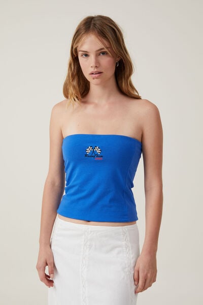 Lady's Beach Crop Tube Top  Summer Collection Malaysia