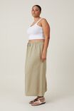 Saia - Haven Maxi Slip Skirt, DESERT SAGE - vista alternativa 5