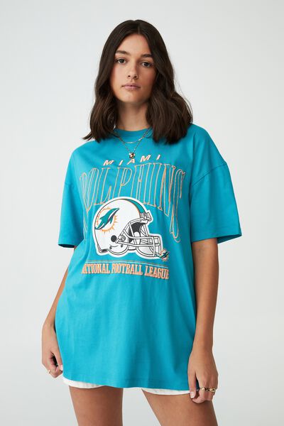 Special Edition Nfl Tee, LCN NFL MIAMI DOLPHINS/TILE BLUE