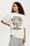 Rolling Stones Boxy Graphic Tee, LCN BR ROLLING STONES WILD HORSES/PORCELAIN - alternate image 1