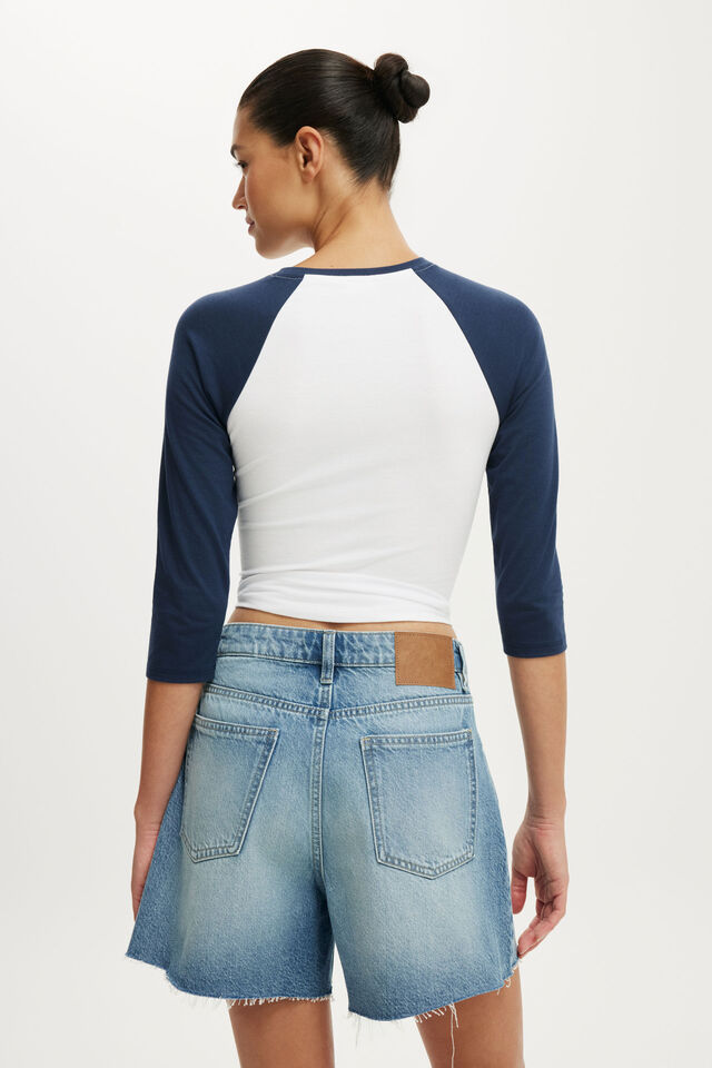 High 90 S Denim Short, CALMWATER BLUE RAW