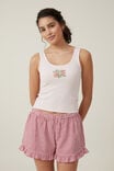 Graphic Scoop Neck Tank, STRAWBERRY BUNCH/ FLOSSY PINK - alternate image 1