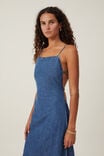 Tate Denim Maxi Dress, SEA BLUE - alternate image 2