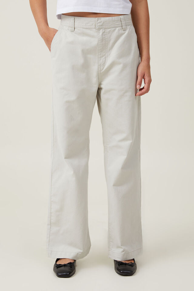 Darcy Pant Asia Fit, LIGHT STONE
